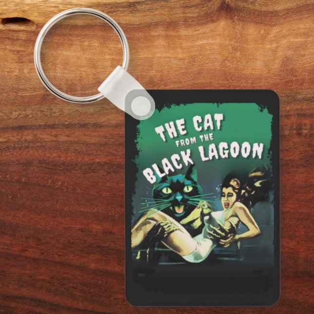 Porte-clés Le Chat de la Lagune Noire (Recto)