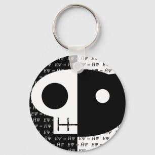 Porte-clés Le chat de Schrödinger