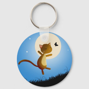 Porte-clés le chat suivent vos rêves - porte - clé
