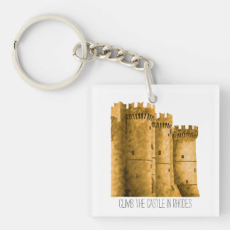 Porte-clés Le château de Rhodes