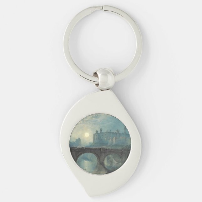 Porte-clés Le château William Turner Alnwick (Devant)