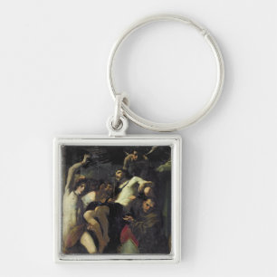 Porte-clés Le Christ a adoré par les anges, St SebastiAn