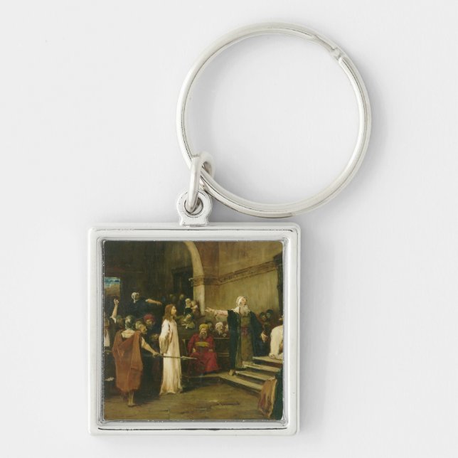 Porte-clés Le Christ avant Pilate, 1880 (Devant)