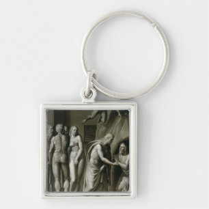 Porte-clés Le Christ dans le vide