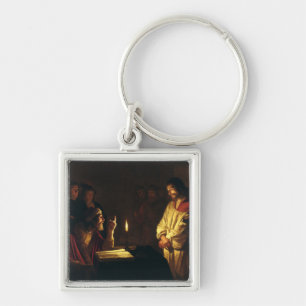 Porte-clés Le Christ devant Caïphe par Honthorst Fine Art 