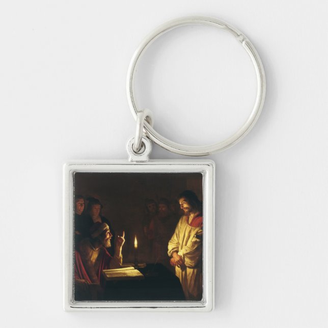 Porte-clés Le Christ devant Caïphe par Honthorst Fine Art  (Devant)