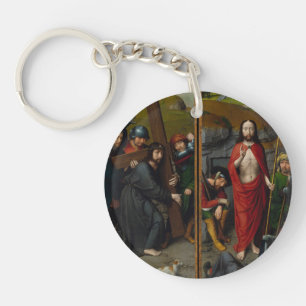 Porte-clés Le Christ portant la croix
