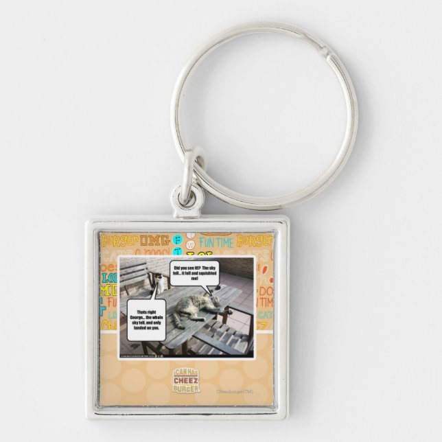 Porte-clés Le ciel tombe (Devant)