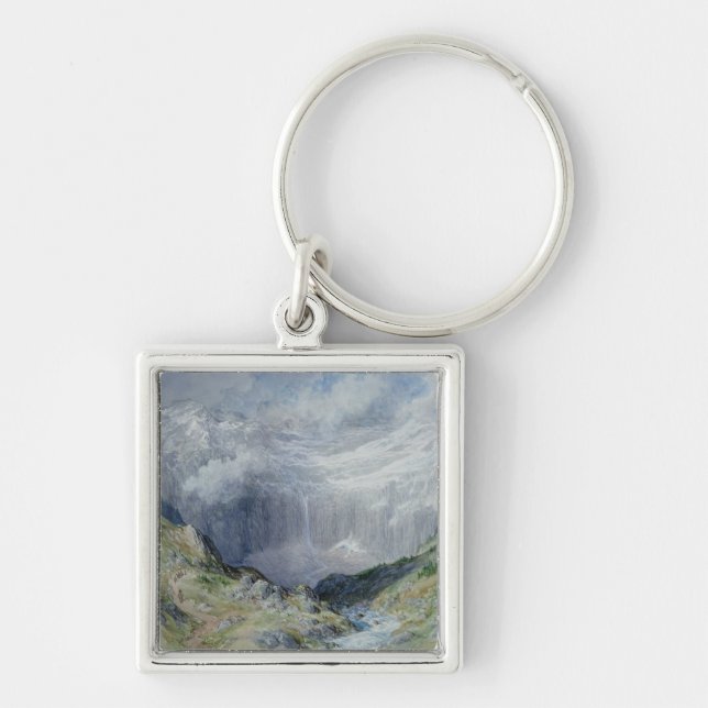 Porte-clés Le Cirque chez Gavarnie, 1882 (Devant)