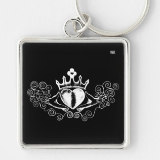 Porte-clés Le Claddagh (blanc)