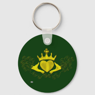 Porte-clés Le Claddagh (Or)