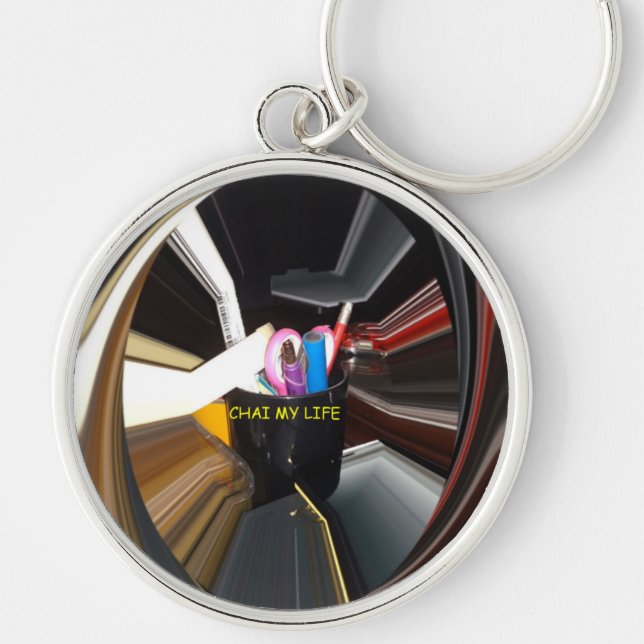 Porte-clés Le cœur de l'agitation | Accessoires de bureau Key (Devant)