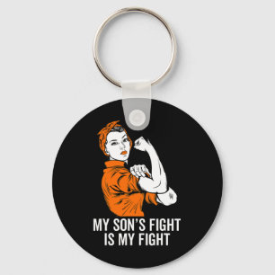 Porte-clés Le combat du fils est mon combat Mois de sensibili