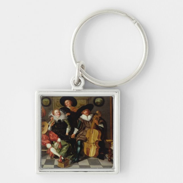Porte-clés Le concert (huile sur le panneau) (Devant)