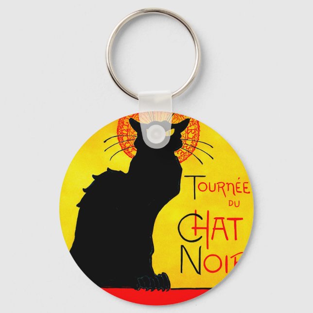 Porte-clés Le Conversation Noir Vintage (Recto)
