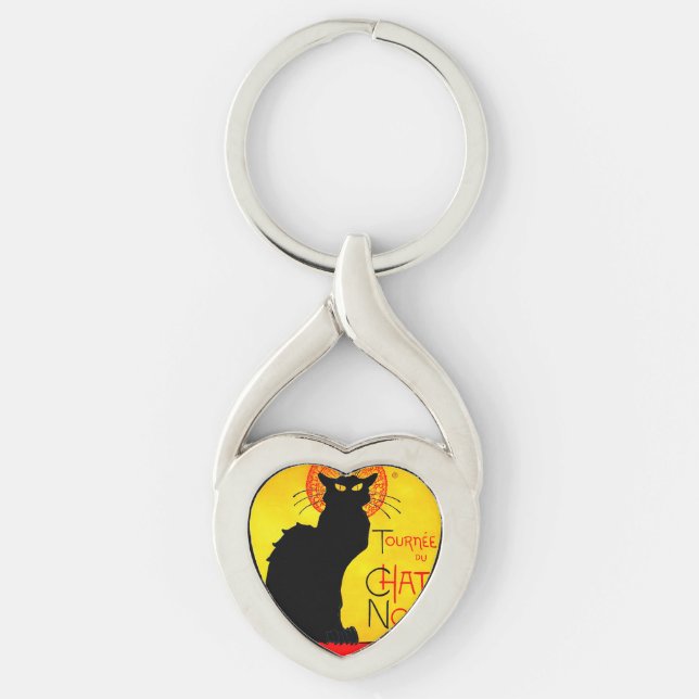 Porte-clés Le Conversation Noir Vintage (Devant)