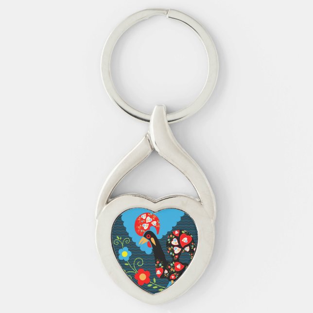 Porte-clés Le Coq du Portugal (Devant)