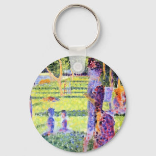 Porte-clés Le couple de Georges Seurat, Pointillisme Vintage