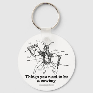 Porte-clés Le cowboy