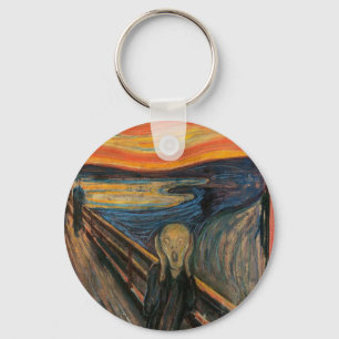 Porte-clés Le cri perçant par Edvard Munch