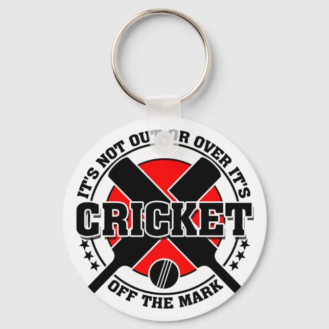 Porte-clés Le cricket n'est plus au rendez-vous (Recto)