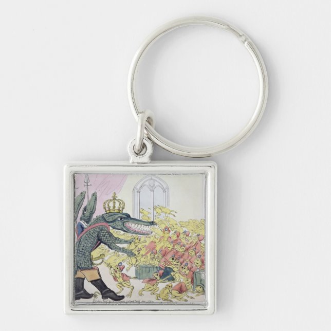 Porte-clés Le crocodile corse (Devant)