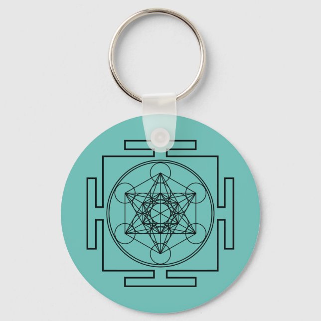 Porte-clés Le cube de Metatron (Recto)