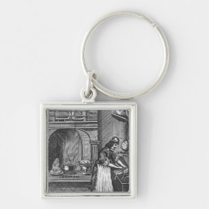 Porte-clés "Le cuisinier français" par la La Varenne