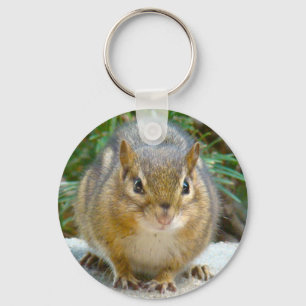 Porte-clés Le Cute Chipmunk A L'Oeil Sur Vous