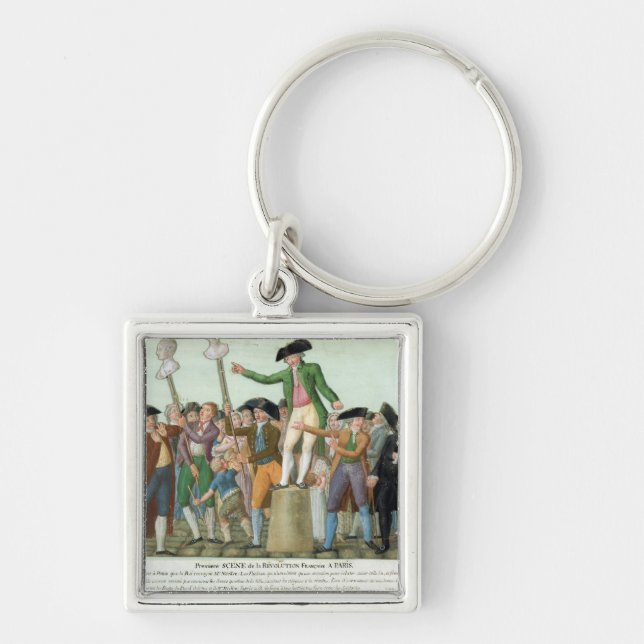 Porte-clés Le début de la révolution française (Devant)