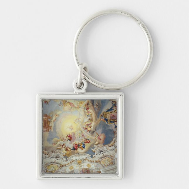 Porte-clés Le dernier jugement, peinture de plafond (Devant)