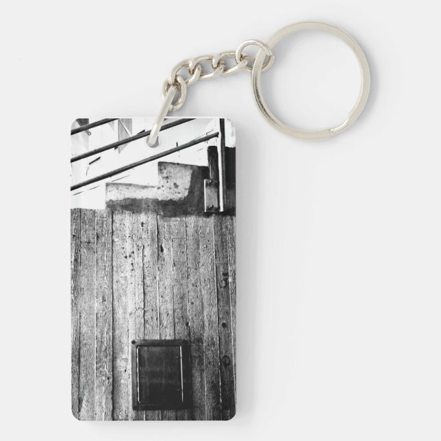 Porte-clés Le double a dégrossi 2 pour un (Dos)