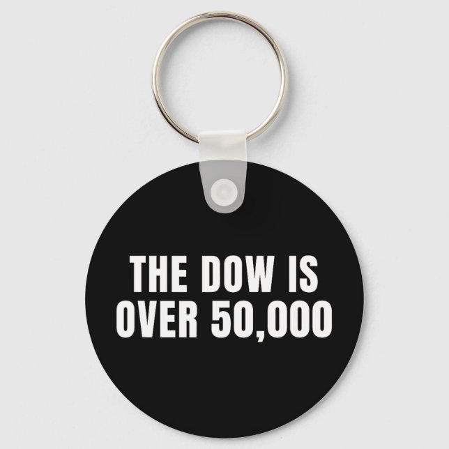 Porte-clés Le dow est supérieur à 50 000 tactique de distract (Recto)