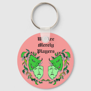 Porte-clés Le DRAME de PORTE - CLÉ masque la REINE d'actrice