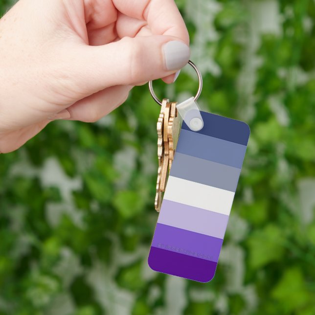 Porte-clés Le drapeau de la fierté lesbienne boucher de Slipp (main)