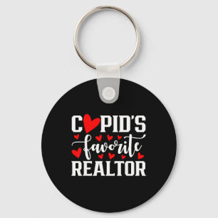 Porte-clés Le favori de Cupidon Realtor Cœur Mignon Saint Val