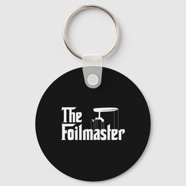 Porte-clés Le Foilmaster - Cadeau drôle de surf de planche de (Recto)