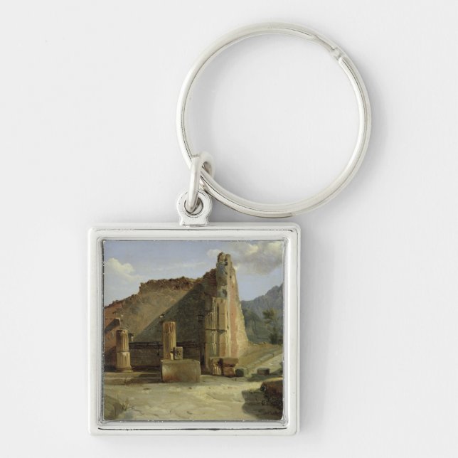 Porte-clés Le forum de Pompeii (Devant)