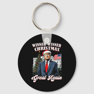 Porte-clés Le gagnant de Noël Grand à nouveau amusant Trump 2