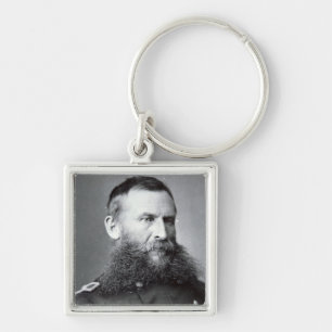 Porte-clés Le Général George Crook (photo de b/w)