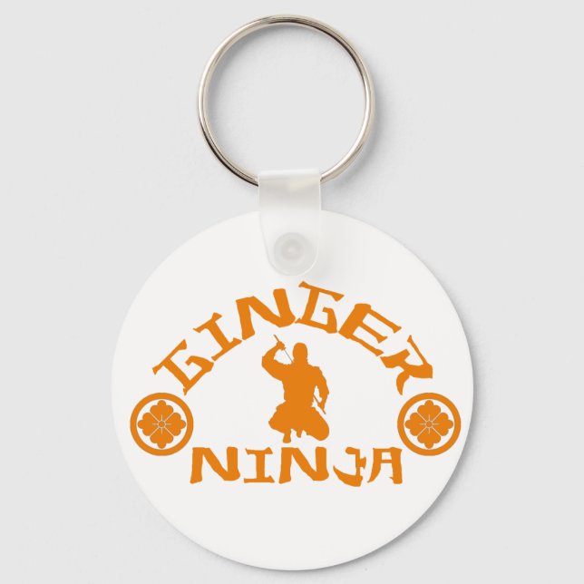 Porte-clés Le Ginger Ninja (Recto)