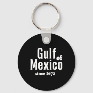 Porte-clés Le Golfe Du Mexique Rétro Officiel Depuis 1672 Vin