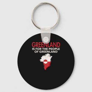 Porte-clés Le Groenland Est Pour Le Peuple Du Groenland