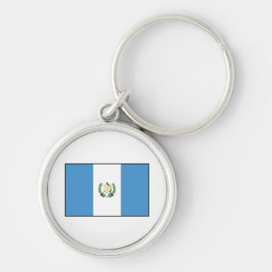Porte-clés Le Guatemala - drapeau guatémaltèque