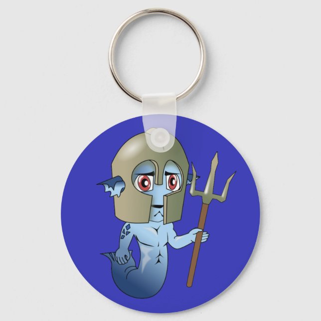 Porte-clés Le guerrier de Merman Neptune (Recto)