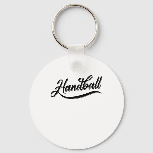 Porte-clés Le handball, c'est la passion (Recto)