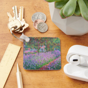 Porte-clés Le jardin de l'artiste à Giverny par Claude Monet