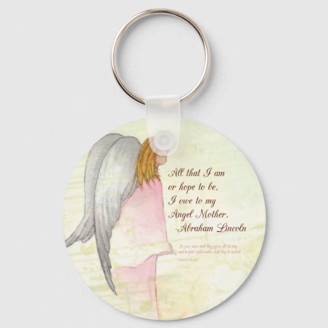 Porte-clés Le Jour de la Fête des Anges (Recto)
