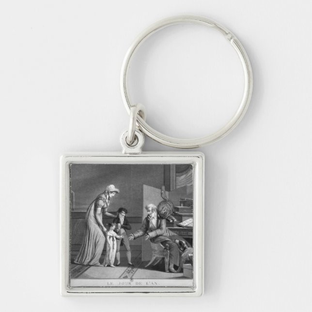 Porte-clés Le jour de nouvelle année, 1807 (Devant)