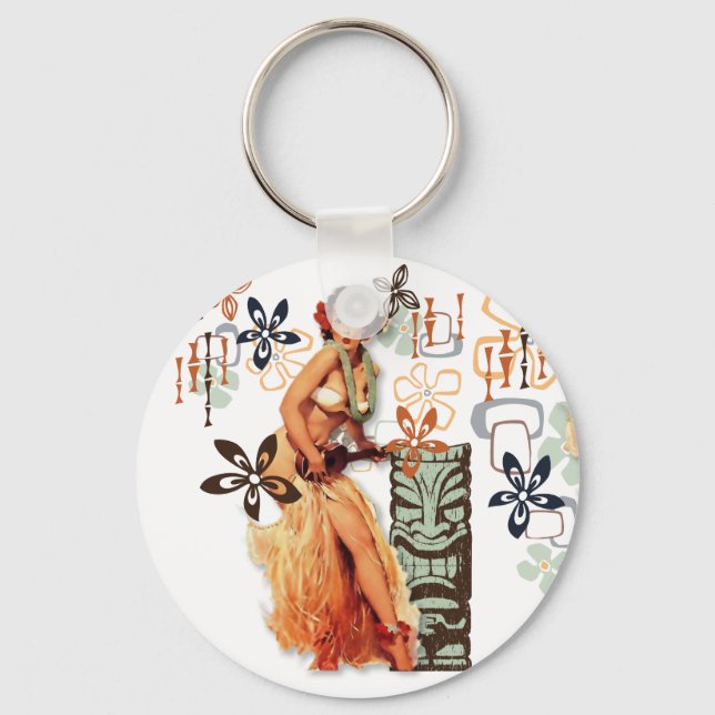 Porte-clés Le Kitsch Bitsch : Aloha Oops ! (Recto)